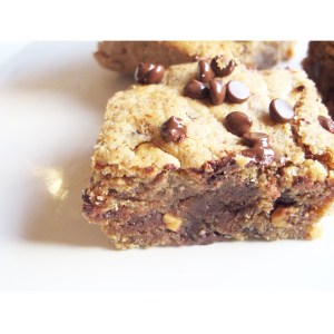 peanut butter and chocolate bars