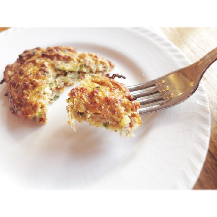 Spiralized Zucchini Cakes