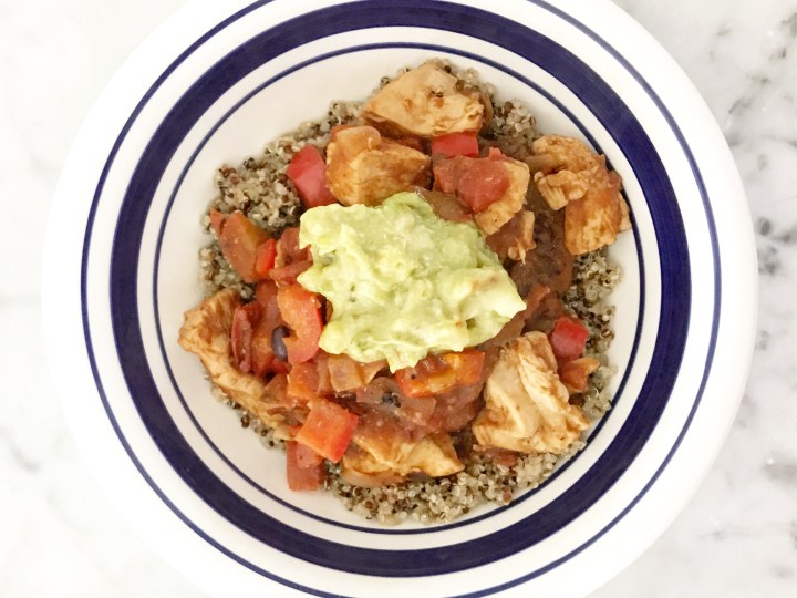 Chili chicken bowl – one pot or crock&nbsp;pot